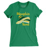 Memphis Tams Basketball Women's T-Shirt-Kelly-Allegiant Goods Co. Vintage Sports Apparel