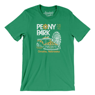 Peony Park Amusement Park Men/Unisex T-Shirt-Allegiant Goods Co. Vintage Sports Apparel