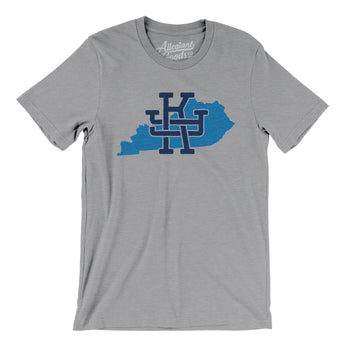 Kentucky Home State Men/Unisex T-Shirt-Allegiant Goods Co. Vintage Sports Apparel