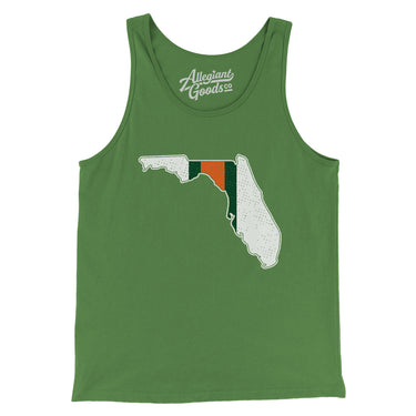 Florida Helmet Stripes Men/Unisex Tank Top-Allegiant Goods Co. Vintage Sports Apparel