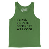 I Liked St. Petersburg Before It Was Cool Men/Unisex Tank Top-Allegiant Goods Co. Vintage Sports Apparel
