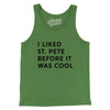 I Liked St. Petersburg Before It Was Cool Men/Unisex Tank Top-Leaf-Allegiant Goods Co. Vintage Sports Apparel