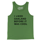 I Liked Oakland Before It Was Cool Men/Unisex Tank Top-Allegiant Goods Co. Vintage Sports Apparel