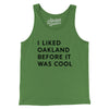 I Liked Oakland Before It Was Cool Men/Unisex Tank Top-Leaf-Allegiant Goods Co. Vintage Sports Apparel