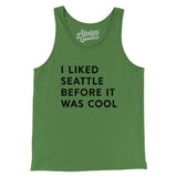 I Liked Seattle Before It Was Cool Men/Unisex Tank Top-Allegiant Goods Co. Vintage Sports Apparel