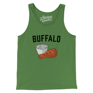 Buffalo Chicken Wings Men/Unisex Tank Top-Allegiant Goods Co. Vintage Sports Apparel