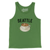 Seattle Coffee Men/Unisex Tank Top-Leaf-Allegiant Goods Co. Vintage Sports Apparel