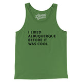 I Liked Albuquerque Before It Was Cool Men/Unisex Tank Top-Allegiant Goods Co. Vintage Sports Apparel