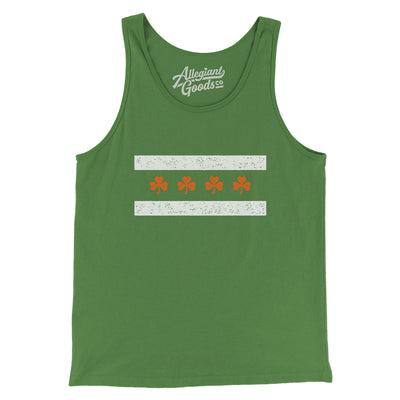 Chi-rish Flag Men/Unisex Tank Top-Leaf-Allegiant Goods Co. Vintage Sports Apparel