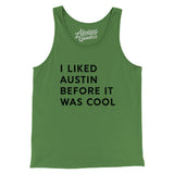 I Liked Austin Before It Was Cool Men/Unisex Tank Top-Allegiant Goods Co. Vintage Sports Apparel