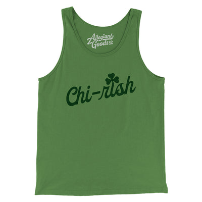 Chi-rish Men/Unisex Tank Top-Leaf-Allegiant Goods Co. Vintage Sports Apparel
