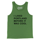 I Liked Portland Before It Was Cool Men/Unisex Tank Top-Allegiant Goods Co. Vintage Sports Apparel