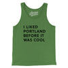 I Liked Portland Before It Was Cool Men/Unisex Tank Top-Leaf-Allegiant Goods Co. Vintage Sports Apparel