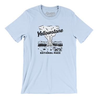 Yellowstone National Park Old Faithful Men/Unisex T-Shirt-Allegiant Goods Co. Vintage Sports Apparel