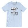 Yellowstone National Park Old Faithful Men/Unisex T-Shirt-Heather Blue-Allegiant Goods Co. Vintage Sports Apparel