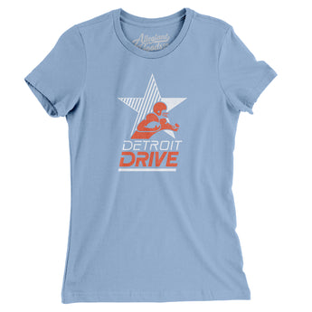 Detroit Drive Arena Football Women's T-Shirt-Allegiant Goods Co. Vintage Sports Apparel
