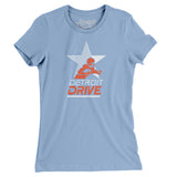 Detroit Drive Arena Football Women's T-Shirt-Allegiant Goods Co. Vintage Sports Apparel