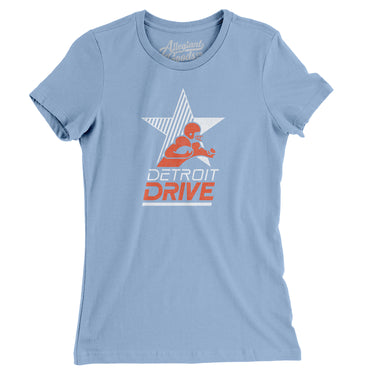 Detroit Drive Arena Football Women's T-Shirt-Allegiant Goods Co. Vintage Sports Apparel