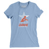 Detroit Drive Arena Football Women's T-Shirt-Baby Blue-Allegiant Goods Co. Vintage Sports Apparel