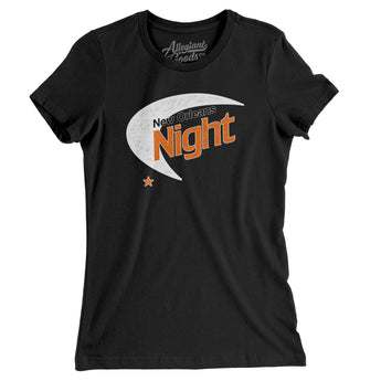 New Orleans Nights Arena Football Women's T-Shirt-Allegiant Goods Co. Vintage Sports Apparel