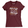 Joyland Amusement Park Women's T-Shirt-Maroon-Allegiant Goods Co. Vintage Sports Apparel