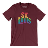 St. Louis Missouri Pride Men/Unisex T-Shirt-Allegiant Goods Co. Vintage Sports Apparel