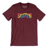 Seattle Washington Pride Men/Unisex T-Shirt-Allegiant Goods Co. Vintage Sports Apparel