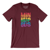 Minneapolis Minnesota Pride Men/Unisex T-Shirt-Allegiant Goods Co. Vintage Sports Apparel