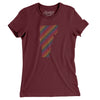 Vermont Pride State Women's T-Shirt-Maroon-Allegiant Goods Co. Vintage Sports Apparel