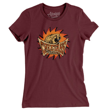 Chicago Cheetahs Roller Hockey Women's T-Shirt-Allegiant Goods Co. Vintage Sports Apparel