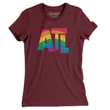 Atlanta Georgia Pride Women's T-Shirt-Allegiant Goods Co. Vintage Sports Apparel