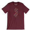 New Jersey Pride State Men/Unisex T-Shirt-Maroon-Allegiant Goods Co. Vintage Sports Apparel