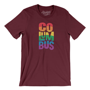 Columbus Ohio Pride Men/Unisex T-Shirt-Allegiant Goods Co. Vintage Sports Apparel