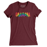 Omaha Nebraska Pride Women's T-Shirt-Allegiant Goods Co. Vintage Sports Apparel