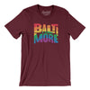 Baltimore Maryland Pride Men/Unisex T-Shirt-Maroon-Allegiant Goods Co. Vintage Sports Apparel