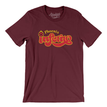 Phoenix Inferno Soccer Men/Unisex T-Shirt-Allegiant Goods Co. Vintage Sports Apparel