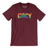 Cincinnati Ohio Pride Men/Unisex T-Shirt-Allegiant Goods Co. Vintage Sports Apparel