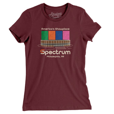 Philadelphia Spectrum Women's T-Shirt-Allegiant Goods Co. Vintage Sports Apparel