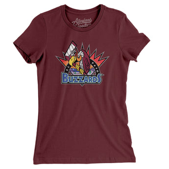 El Paso Buzzards Hockey Women's T-Shirt-Allegiant Goods Co. Vintage Sports Apparel