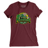 Miami Manatees Hockey Women's T-Shirt-Maroon-Allegiant Goods Co. Vintage Sports Apparel