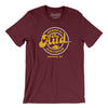 Buffalo The Aud Men/Unisex T-Shirt-Maroon-Allegiant Goods Co. Vintage Sports Apparel