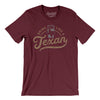 Drink Like a Texan Men/Unisex T-Shirt-Maroon-Allegiant Goods Co. Vintage Sports Apparel