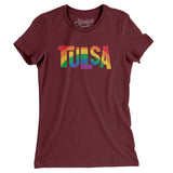 Tulsa Oklahoma Pride Women's T-Shirt-Allegiant Goods Co. Vintage Sports Apparel
