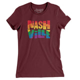 Nashville Tennessee Pride Women's T-Shirt-Allegiant Goods Co. Vintage Sports Apparel