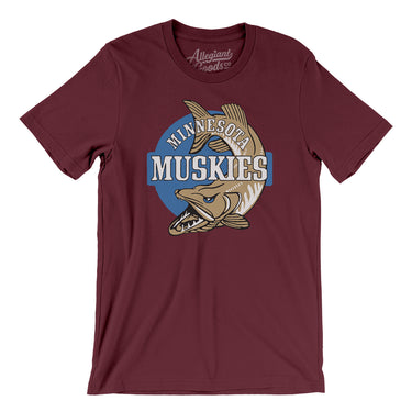 Minnesota Muskies Basketball Men/Unisex T-Shirt-Allegiant Goods Co. Vintage Sports Apparel