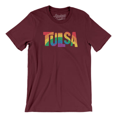 Tulsa Oklahoma Pride Men/Unisex T-Shirt-Allegiant Goods Co. Vintage Sports Apparel