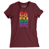Columbus Ohio Pride Women's T-Shirt-Allegiant Goods Co. Vintage Sports Apparel