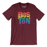 Boston Massachusetts Pride Men/Unisex T-Shirt-Allegiant Goods Co. Vintage Sports Apparel