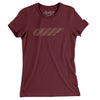 Tennessee Pride State Women's T-Shirt-Maroon-Allegiant Goods Co. Vintage Sports Apparel