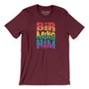 Birmingham Alabama Pride Men/Unisex T-Shirt-Maroon-Allegiant Goods Co. Vintage Sports Apparel